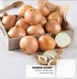 Hyper U Oignon jaune offre