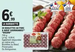 E.Leclerc Express 28 boulettes au porc & bœuf gourmandes bigard offre