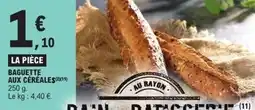 E.Leclerc Express Baguette aux céréales offre