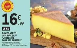 E.Leclerc Express Comté aop 35% mat.gr. juraflore fort des rousses offre