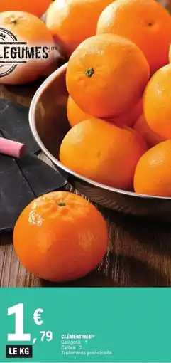 E.Leclerc Express Clementines offre