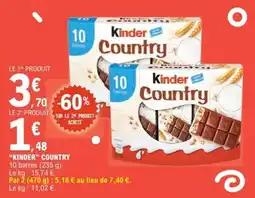 E.Leclerc Express Kinder country offre