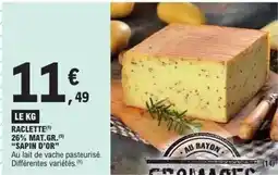 E.Leclerc Express Raclette 26% mat.gr.gp offre