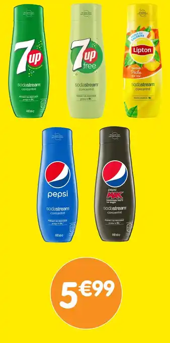 b&m 7up Sodastream concentré offre