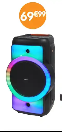 b&m INTEMPO Enceinte bluetooth - 200 W : offre