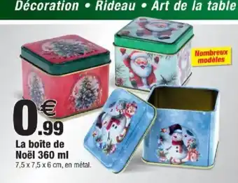 Bazarland La boîte de Noël offre