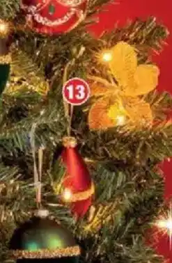 Bazarland Poinsettia pailleté sur clip offre