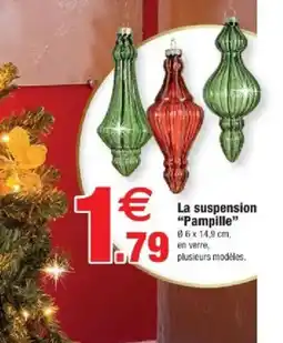 Bazarland La suspension Pampille offre