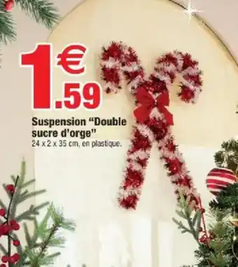 Bazarland Suspension Double sucre d'orge offre