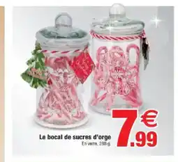 Bazarland Le bocal de sucres d'orge offre