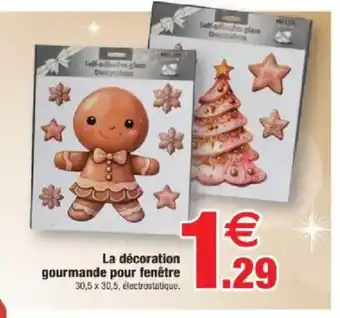 Bazarland La décoration gourmande pour fenêtre offre