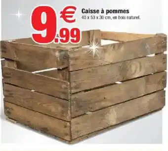 Bazarland Caisse à pommes offre
