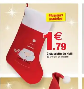 Bazarland Chaussette de Noël offre