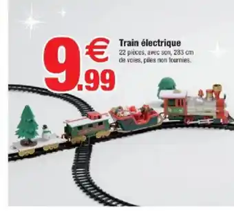 Bazarland Train électrique offre