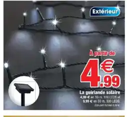 Bazarland La guirlande solaire offre