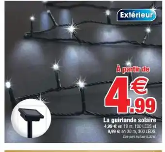 Bazarland La guirlande solaire offre