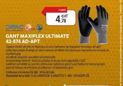 DomPro Gant maxiflex ultimate 42-874 ad-apt offre