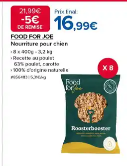 Costco FOOD FOR JOE Nourriture pour chien offre