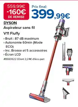 Costco DYSON Aspirateur sans fil offre