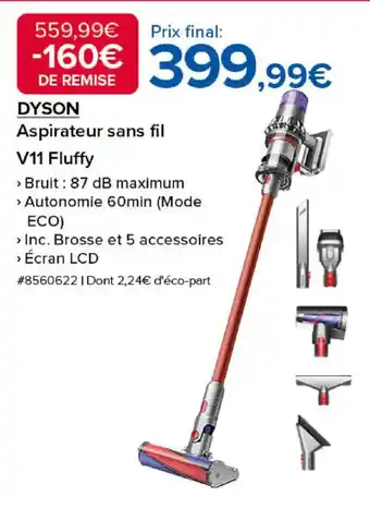 Costco DYSON Aspirateur sans fil offre