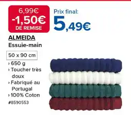 Costco ALMEIDA Essuie-main offre