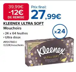 Costco KLEENEX ULTRA SOFT Mouchoirs offre