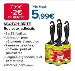 Costco SCOTCH-BRITE Rouleaux adhésifs offre