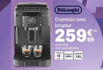 Delonghi expresso avec broyeur