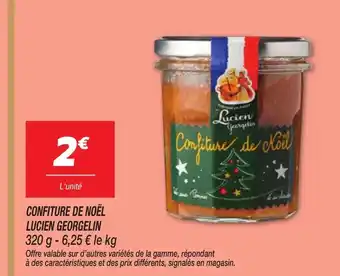 Netto LUCIEN GEORGELIN Confiture de noël offre