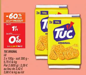 Netto TUC Original offre