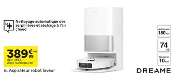 BUT Dreame aspirateur robot laveur offre