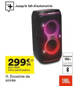BUT Jbl enceinte de soirée offre