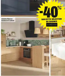 BUT 40% sur cette sélection de cuisines signature offre