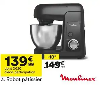 BUT Moulinex robot pâtissier offre