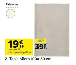 BUT Tapis micro 100×150 cm offre