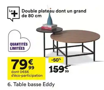 BUT Table basse eddy offre