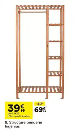 BUT Structure penderie ingenius offre