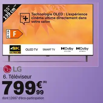 BUT Lg téléviseur offre