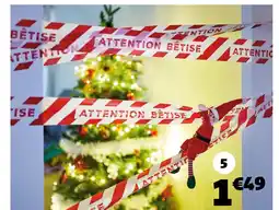 Gifi Ruban zone attention bêtise offre