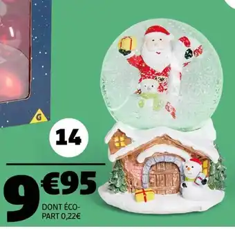 Gifi Boule à neige animée led offre