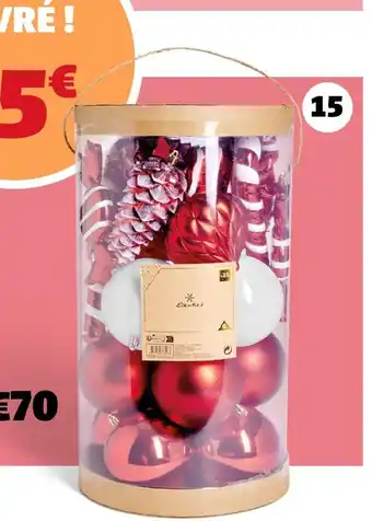 Gifi Pack 25 décorations offre