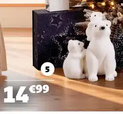Gifi Décoration famille ours à poser offre