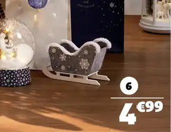 Gifi Traineau en feutrine offre