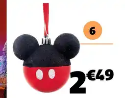 Gifi Boule mickey à suspendre offre