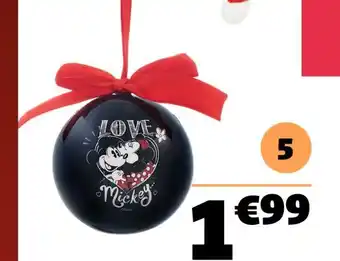Gifi Boule de noël disney offre