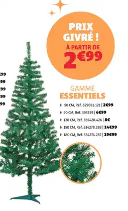 Gifi Gamme essentiels offre