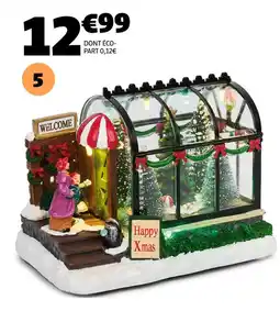 Gifi Serre vente de sapin lumineuse offre