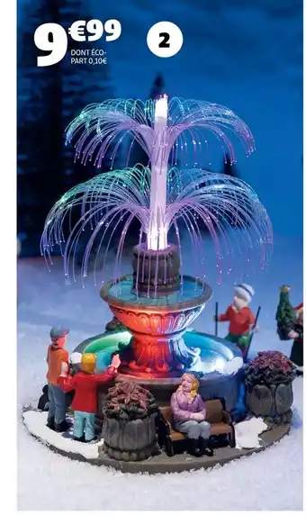 Gifi Fontaine lumineuse offre