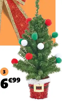 Gifi Sapin à poser pompons offre