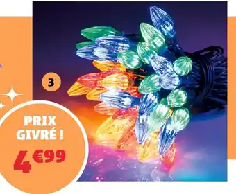 Gifi Guirlande tulipe vintage 40 led offre
